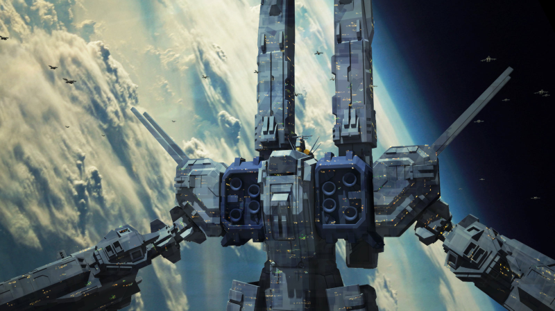 Illustration for article titled There Is No Greater Spacecraft Than The SDF-1